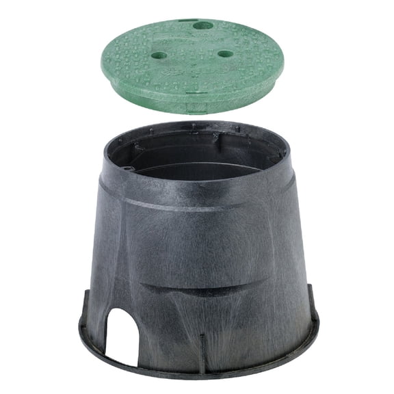 Round Valve Box with Cover - Pack of 12
