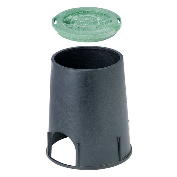 Round Valve Box with Cover - Pack of 2