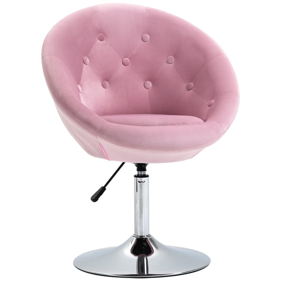 Round Vanity Stool / Home Decor Upgrade / 26 - inch Padded Seat