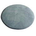thumbnail image 1 of Round Velvet Foam Area Rug for Bedroom, Ultra Soft Non-Slip Circular Floor Mat with Machine Washable Design, Plush Bath and Living Room Carpet for Bare Feet Comfort, 1 of 4