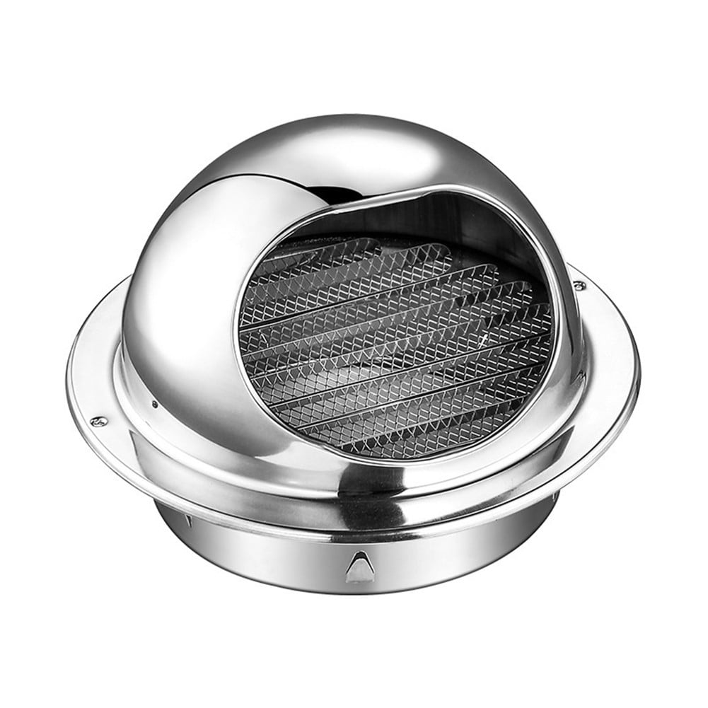 Round Ventilation Grille With Insect Screen Exhaust Air Grille Cover Bathroom - Walmart.com