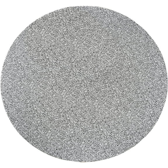 Round Vinyl Fitted Tablecloth with Flannel Backing Elastic Table Cloth Waterproof Oil-Proof Plastic Cover