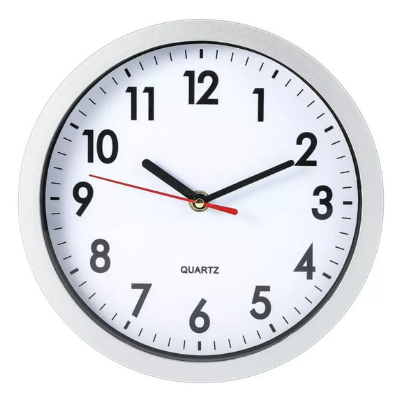 Round Wall Clock Bedroom Kitchen Clocks Quartz Sweep Movement Home Kitchen Grips Stopwatch Clock Analog Countdown Clocks Digital Cycle Timer Digital Clock with Seconds Battery Powe Microwave Fitness