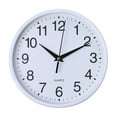 thumbnail image 1 of Round Wall Clock, Modern Wall Clock Battery Operated Wall Clocks, Silent Easy Installation Non Ticking Small Analog Clock, for Bedroom, Kitchen, Bathroom, Office, Home, 1 of 6
