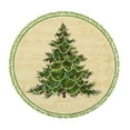 thumbnail image 1 of Round Washable Xmas Tree Rug Green Christmas Area Rug 24" Circle Xmas Floor Mat for Living Room Bedroom Home Decor Holiday Carpet, 1 of 6