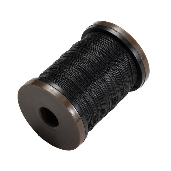 Round Waxed Thread 0.8mm by UJMNHYGT , Waxed Polyester Cord String for Hand Sewing Beading Bookbinding Basket Weaving, Micro Macrame Bracelets Jewelry Making Dream Catcher Supplies