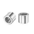 thumbnail image 1 of Round Weld Nuts, M8 x 12mm x 10mm Weld On Bung Female Nut Threaded - 201 Stainless Steel Insert Weldable 20 pcs, 1 of 3