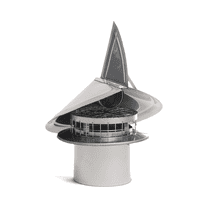 Chimcare Wind Directional Chimney Cap, Stainless Steel, 6" Round, Wind Driven, for Non-Air-Cooled Chimneys, Made in USA
