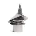 thumbnail image 1 of Chimcare Wind Directional Chimney Cap - 10 in Round, Single Wall, Rotating, Non-Air-Cooled, USA Made, 1 of 10