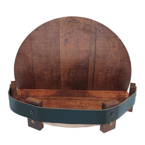 Round Wine Shelf Whiskey Display Wine Organizers Stand Shelves Housewarming Gift for Homes Kitchen Shelves Decor