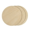 Round Wooden Circles Unfinished Slices Painting Board Madera Tree Stump