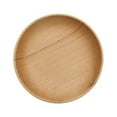 thumbnail image 1 of Round Wooden Dinner Plates Ecofriendly Delicate Dinnerware Utensils for Daily Party and Wedding, 1 of 7