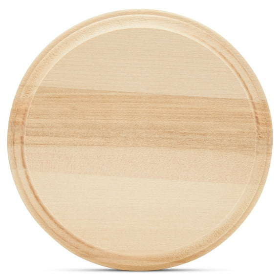 Round Wooden Discs 5 inch, Pack of 50 Unfinished Wood Coasters for Crafts, Modern Coasters, Wood Rounds for Crafts, by Woodpeckers