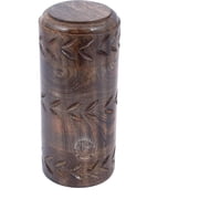Round Wooden Engraved Urns for Human Ashes Adult - Wooden Box Rosewood Cremation Urns for Ashes - Burial Urns - Funeral Urns Large 40 Cubic Inches, Antique 1
