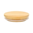 thumbnail image 1 of Round Wooden Lid for Mason Jars 52-100mm, Natural Food Grade Sealing Cap for Kitchen Storage, Smooth Finish, 1 of 10