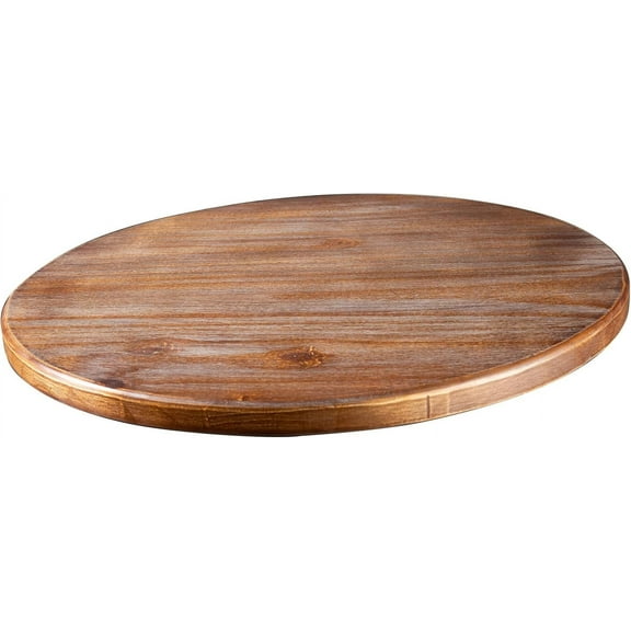 Round Wooden Table Top 23.6inch DIY for Coffee Table Dinner Table Pub Table Coffee Table Durable Solid Pine Wood (Pine Wood, 60cm)