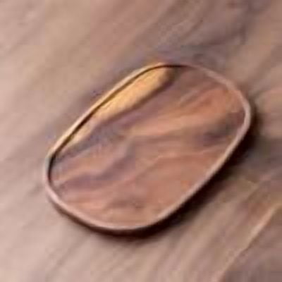 Round Wooden Tea Tray Dry Brewing Tea Board Cup and Snack Storage Tray for Home Office Use as Fruit Platter Serving Tray with Elegant Design