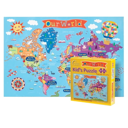 Our World 100-Piece Puzzle by Round World Products