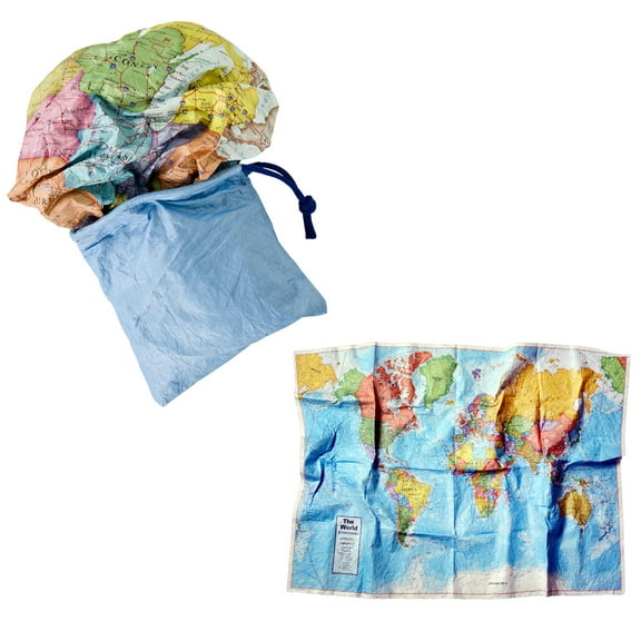Round World Products World Scrunch Map