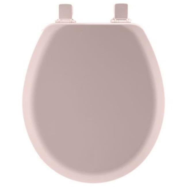 Round Wound Toilet Seat, Pink