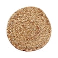 thumbnail image 1 of Round Woven Placemats Water Hyacinth Straw Braided Placemat Heat Resistant Non-Slip Weave Tablemats Handmade Dining Pad for Home Kitchen Living Room Bar Wood Color, 1 of 7