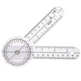 thumbnail image 1 of Round head measuring ruler Math Tool Manipulative Protractor Ruler, 1 of 8
