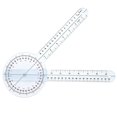 thumbnail image 1 of Round head measuring ruler Math Tool Manipulative Protractor Ruler, 1 of 8