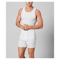 thumbnail image 1 of RoundTree and Yorke 3 Tees Athletic T-Shirt Men's 100% Cotton BigandTall White 4XT, 1 of 1
