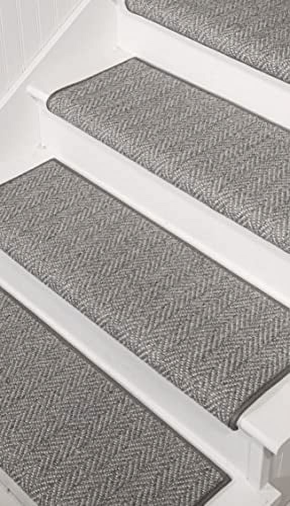 Rounded Bullnose Carpet Stair Tread Anti Slip Indoor Stair Treads For