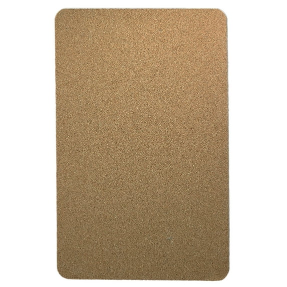 Rounded Corners 36 X 48 Cork Bulletin Board Retail - Brown