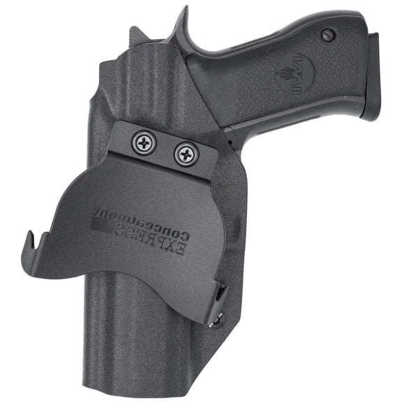 IWI Jericho 941 F9 Paddle Holster Black / Left Hand by Rounded Gear