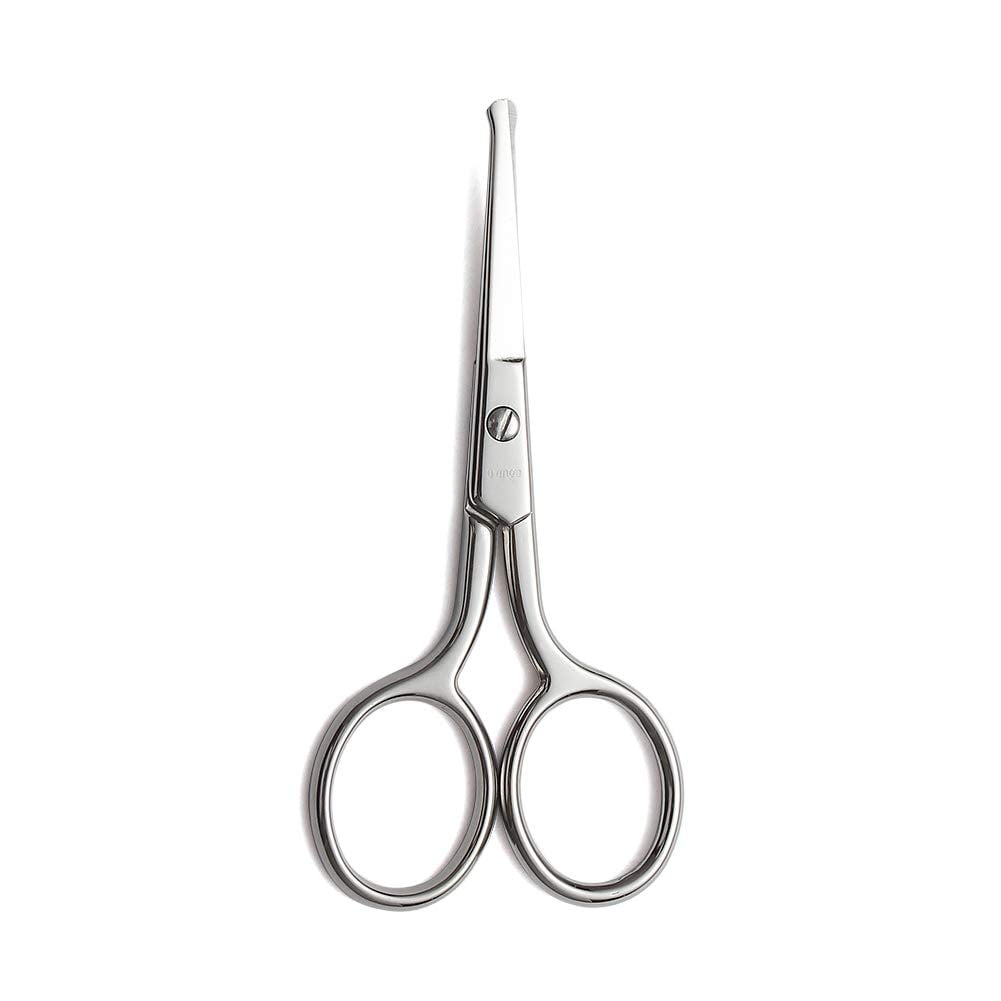Rounded Nose Hair Scissors. Round Tip Scissor for Ear, Eyebrow, Beard