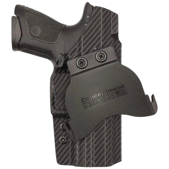 Beretta APX Paddle Holster Carbon Fiber Black / Left Hand by Rounded Gear