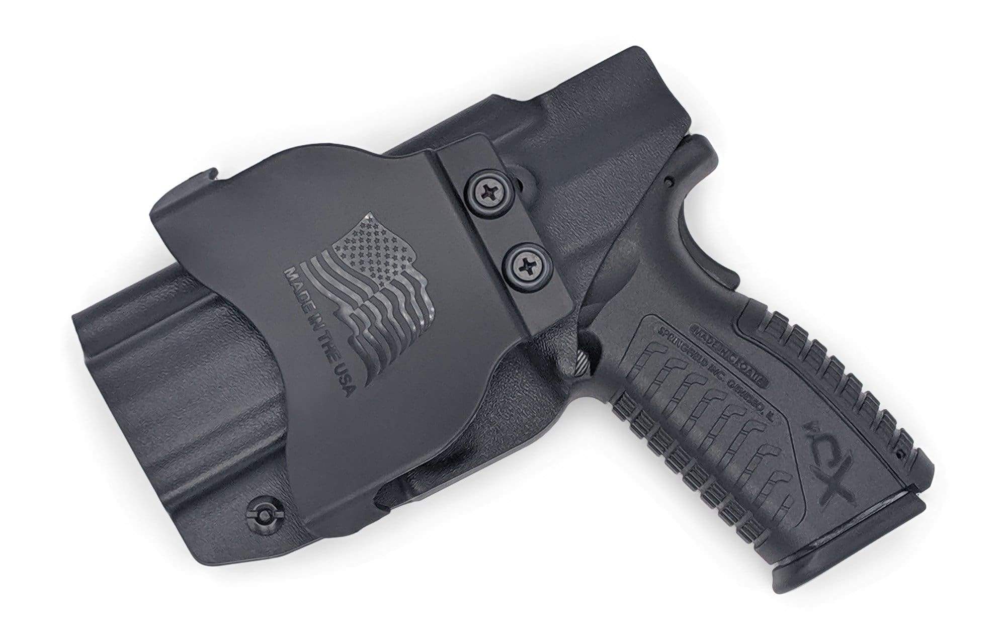 Outlaw Holsters OWB Kydex Holster For Springfield XD 9 - Kryptek Typhon Camo, Made In USA, 1 Year Warranty