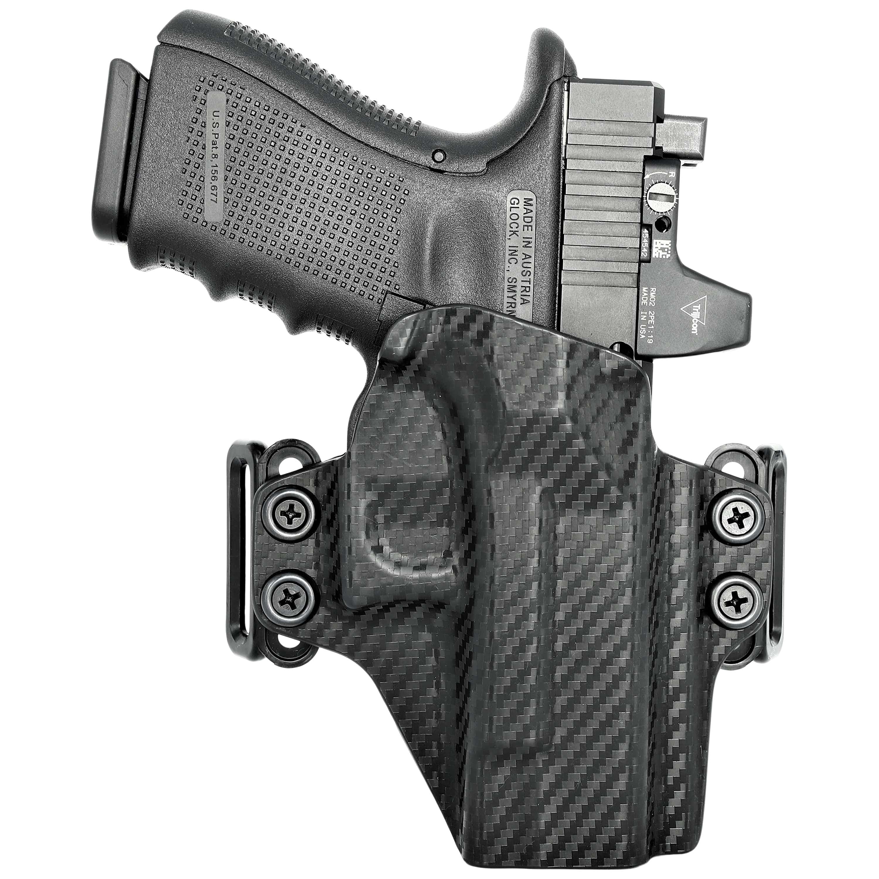Rounded Tuckable IWB Ambi Kydex Holster For Sig P320 Compact/Carry