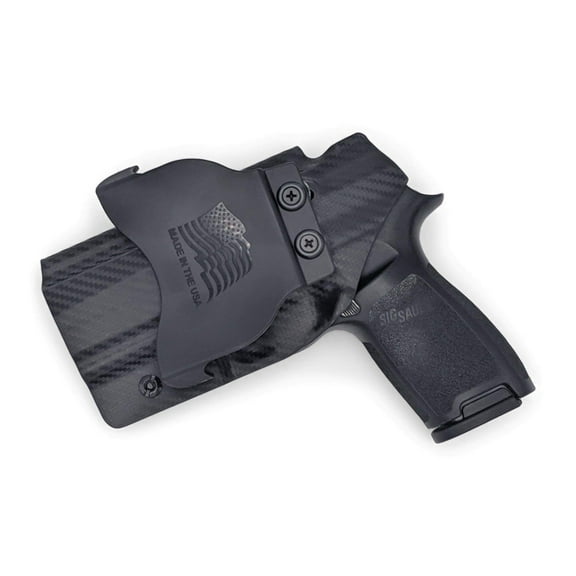 Rounded Sig Sauer P320 Full Size OWB KYDEX Paddle Holster