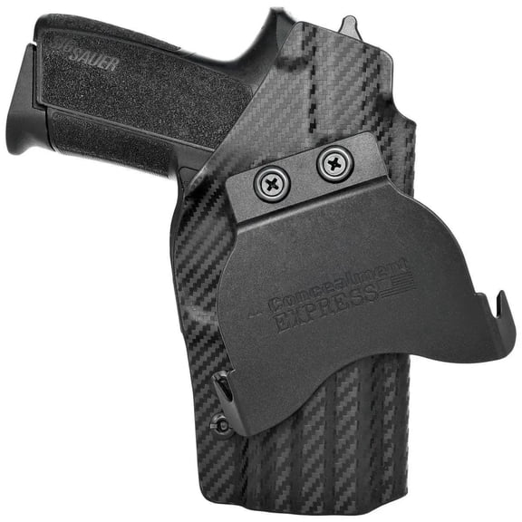 Sig Sauer SP2022 Paddle Holster Carbon Fiber Black / Left Hand by Rounded Gear