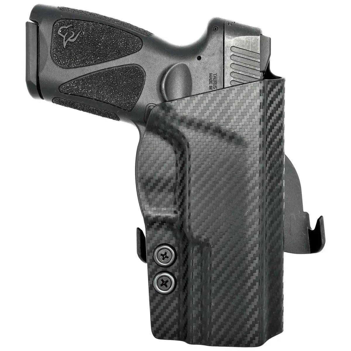 Taurus G3C Paddle Holster Carbon Fiber Black / Left Hand by Rounded Gear