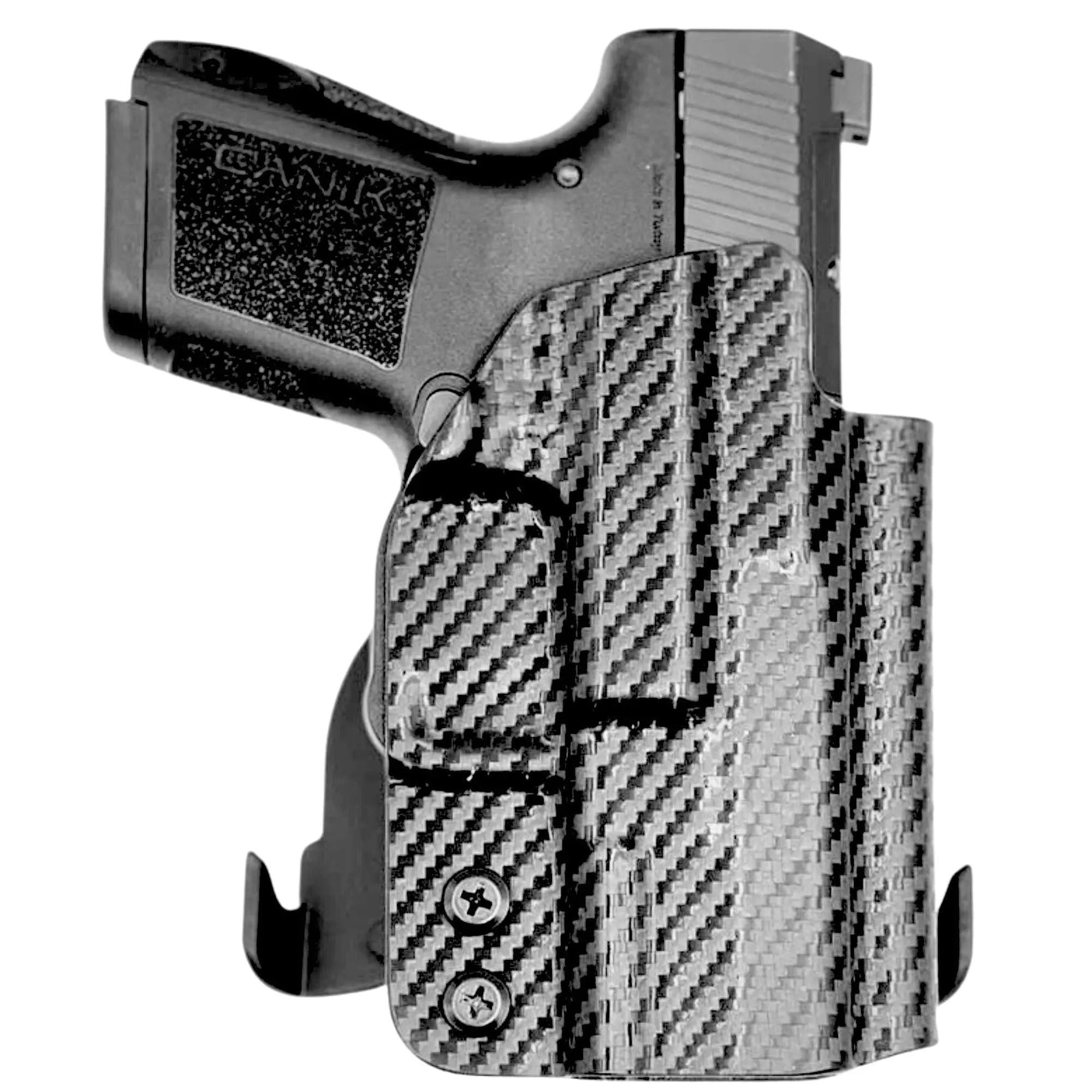 Canik Mete MC9 Paddle Holster Carbon Fiber Black / Left Hand by Rounded Gear