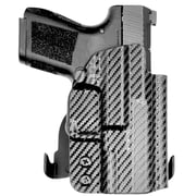 Canik Mete MC9 Paddle Holster Carbon Fiber Black / Left Hand by Rounded Gear