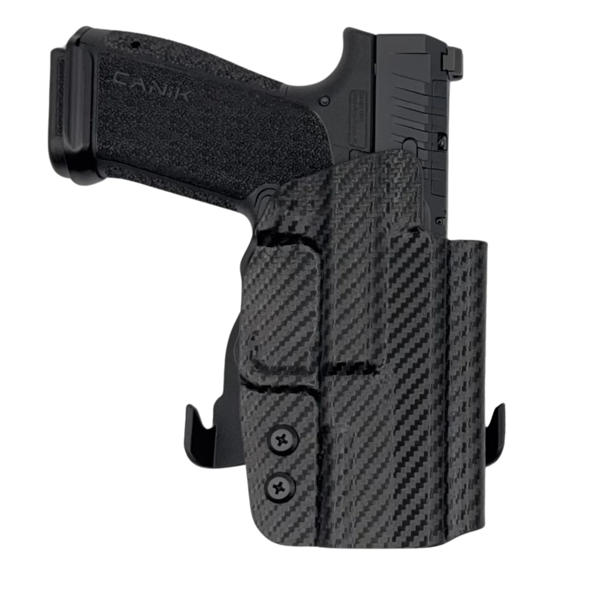 Canik Mete MC9 Prime Paddle Holster Carbon Fiber Black / Right Hand by Rounded Gear