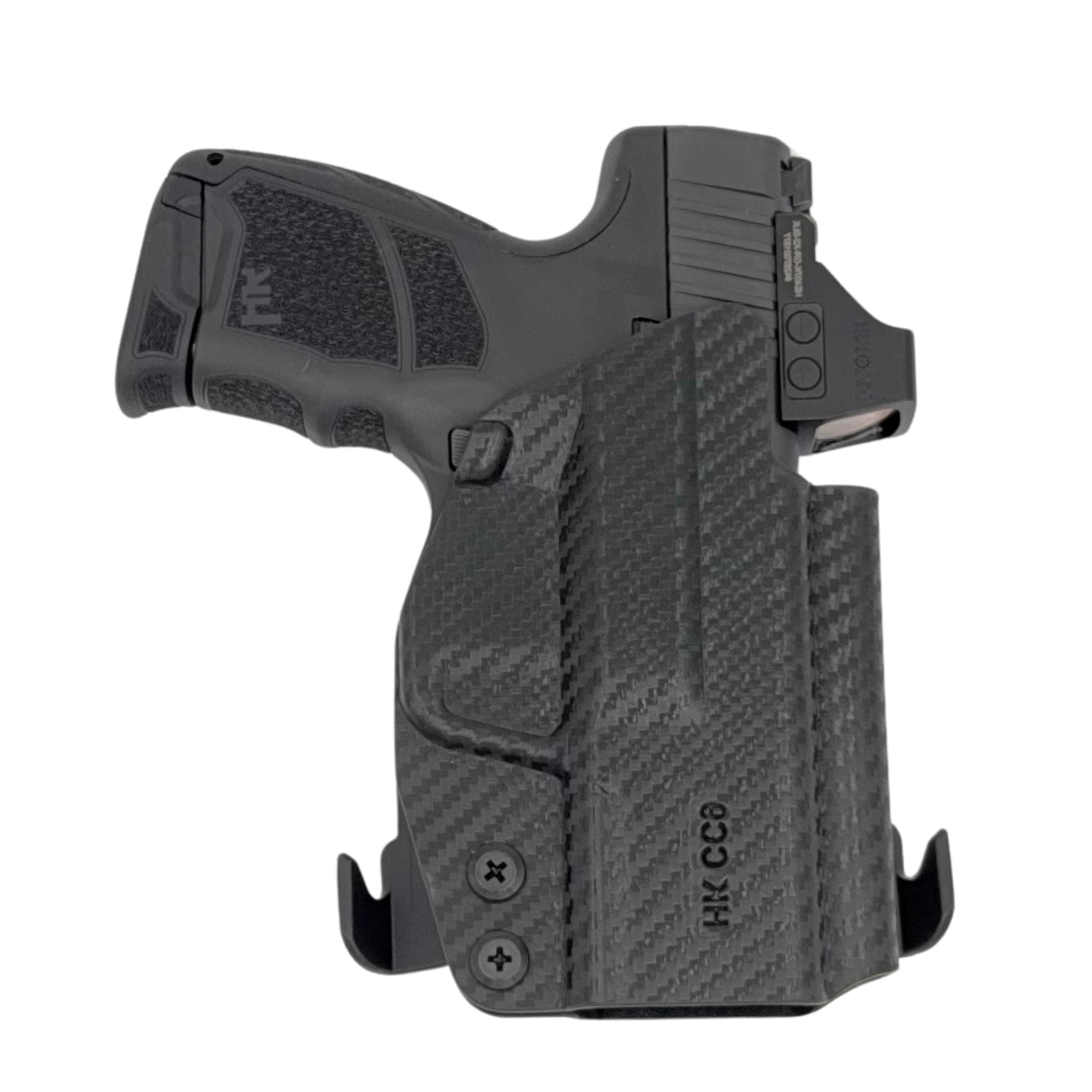 H&K CC9 Paddle Holster Carbon Fiber Black / Left Hand by Rounded Gear