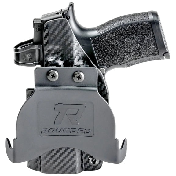 Keltec PR-3AT Paddle Holster Carbon Fiber Black / Left Hand by Rounded Gear