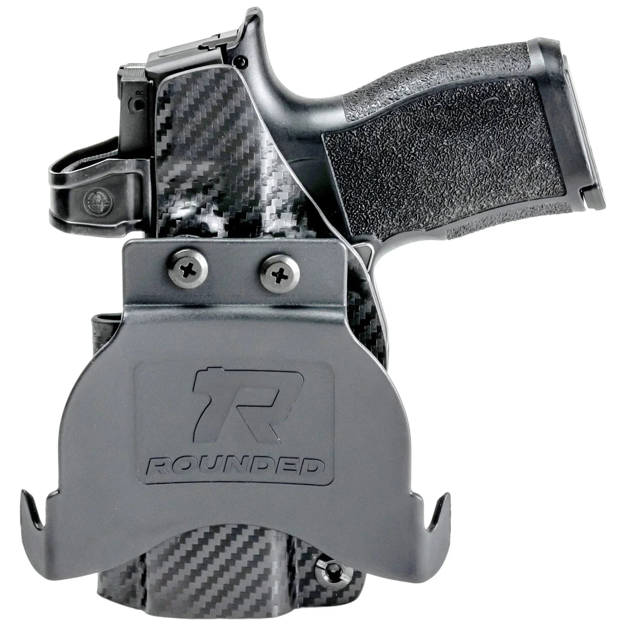 Keltec PR-3AT Paddle Holster Carbon Fiber Black / Right Hand by Rounded Gear