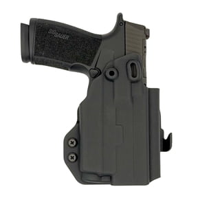 Sig Sauer P320 Compact Olight PLX Paddle Holster Black / Right Hand by Rounded Gear
