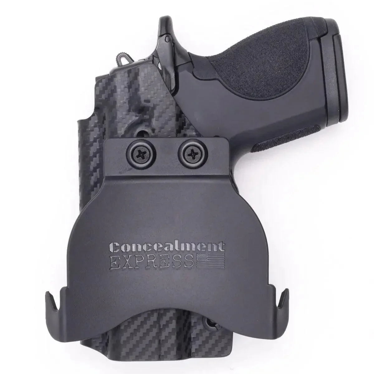 Smith & Wesson CSX 3.6in Paddle Holster Carbon Fiber Black / Right Hand by Rounded Gear