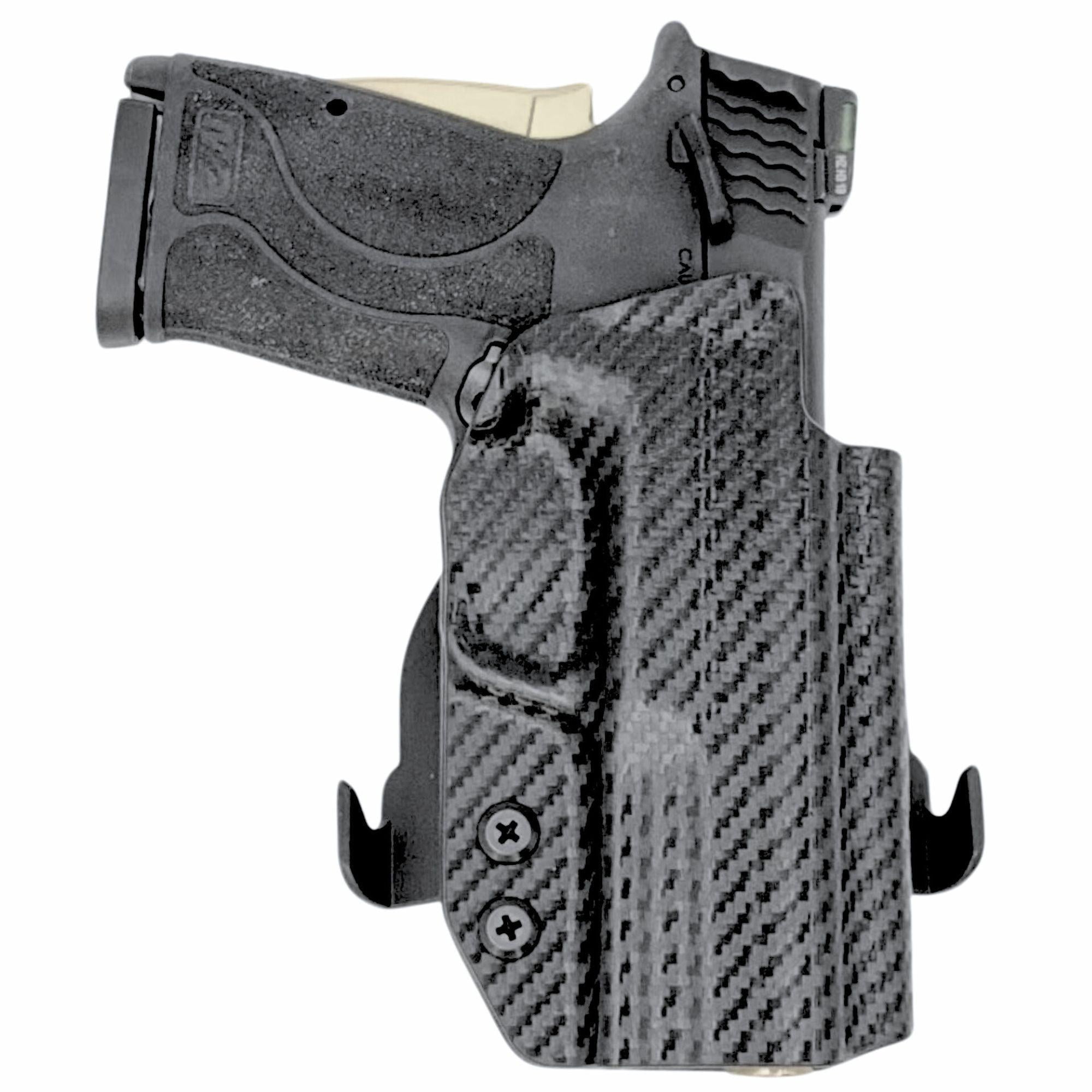 Smith & Wesson Equalizer Paddle Holster Carbon Fiber Black / Left Hand by Rounded Gear