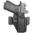 thumbnail image 1 of Smith & Wesson M&P SHIELD 9EZ OWB Holster Carbon Fiber Black / Ambidextrous (Either RH or LH) by Rounded Gear, 1 of 1
