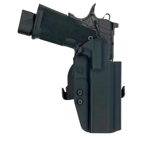 Springfield 1911 DS Prodigy 5in Paddle Holster Black / Right Hand by Rounded Gear
