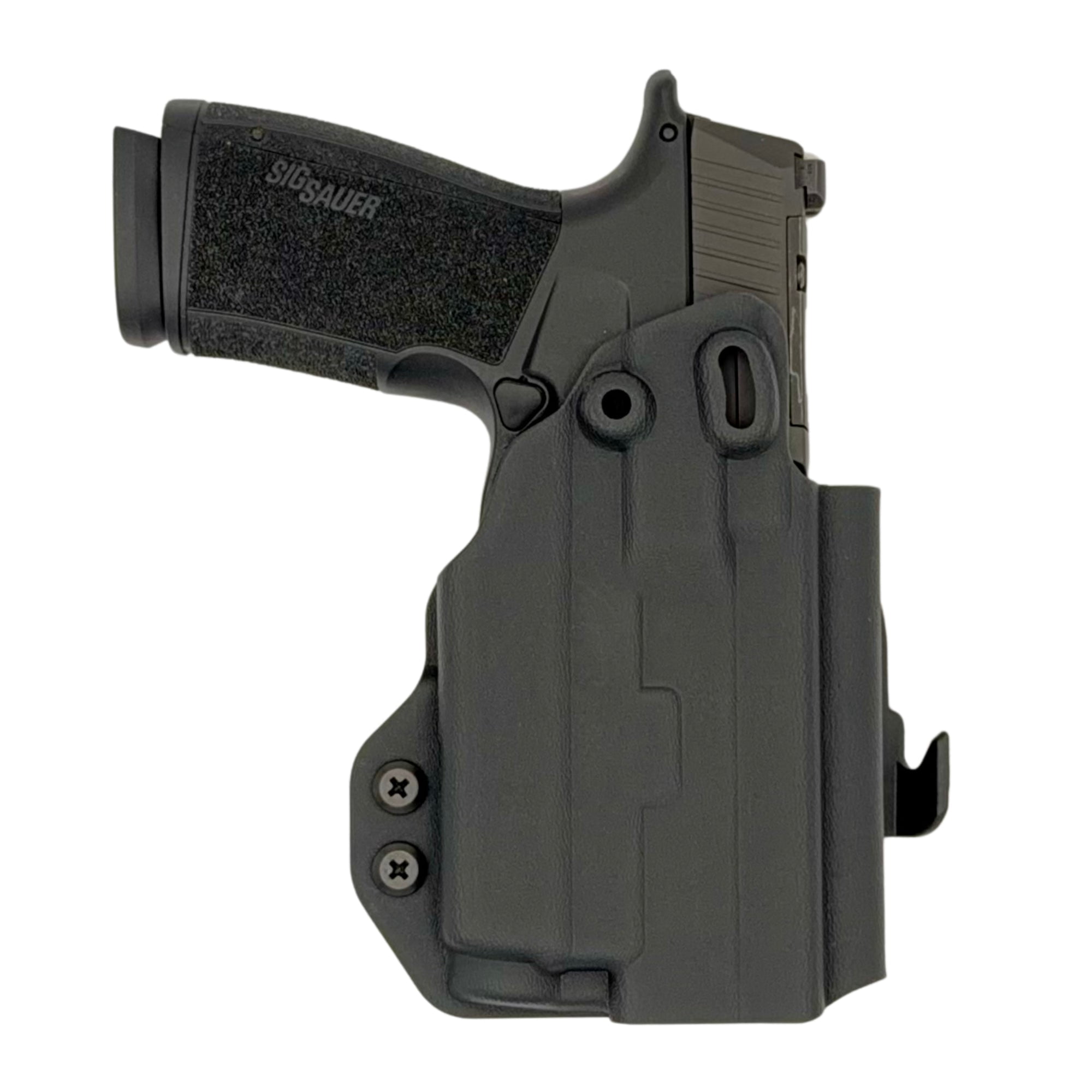 Springfield Hellcat Pro Olight Baldr S/Mini Paddle Holster Black / Left Hand by Rounded Gear